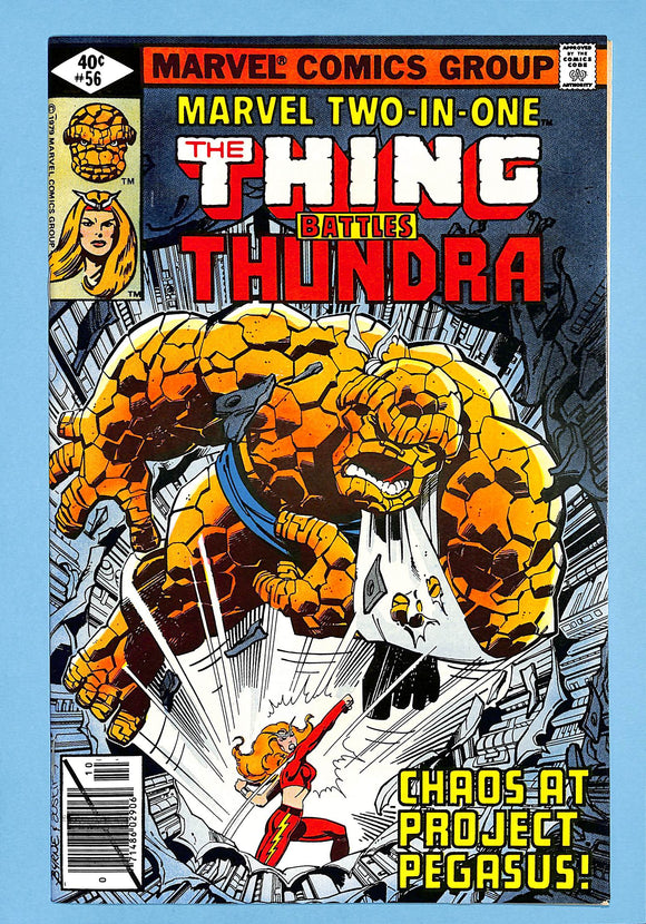 Marvel Two-In-One #56 The Thing and Thundra (3)