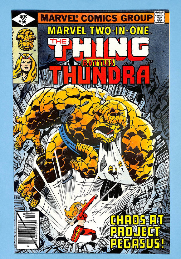 Marvel Two-In-One #56 The Thing and Thundra (1)