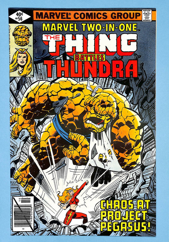 Marvel Two-In-One #56 The Thing and Thundra (2)