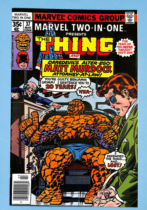Marvel Two-In-One #37 The Thing and Matt Murdock (4)