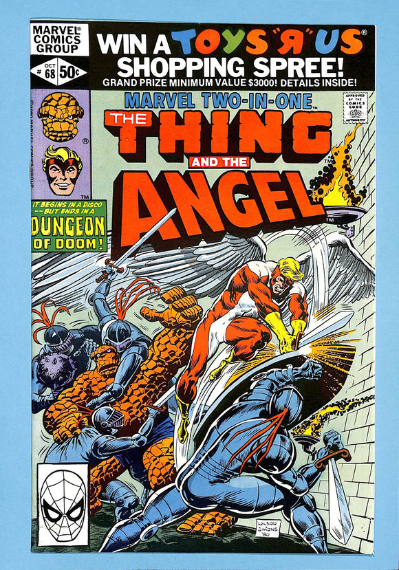 Marvel Two-In-One #68 The Thing and Angel (4)