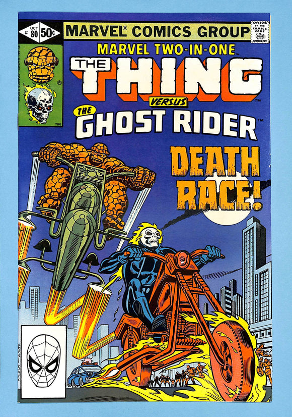 Marvel Two-In-One #80 The Thing and Ghost  Rider (4)