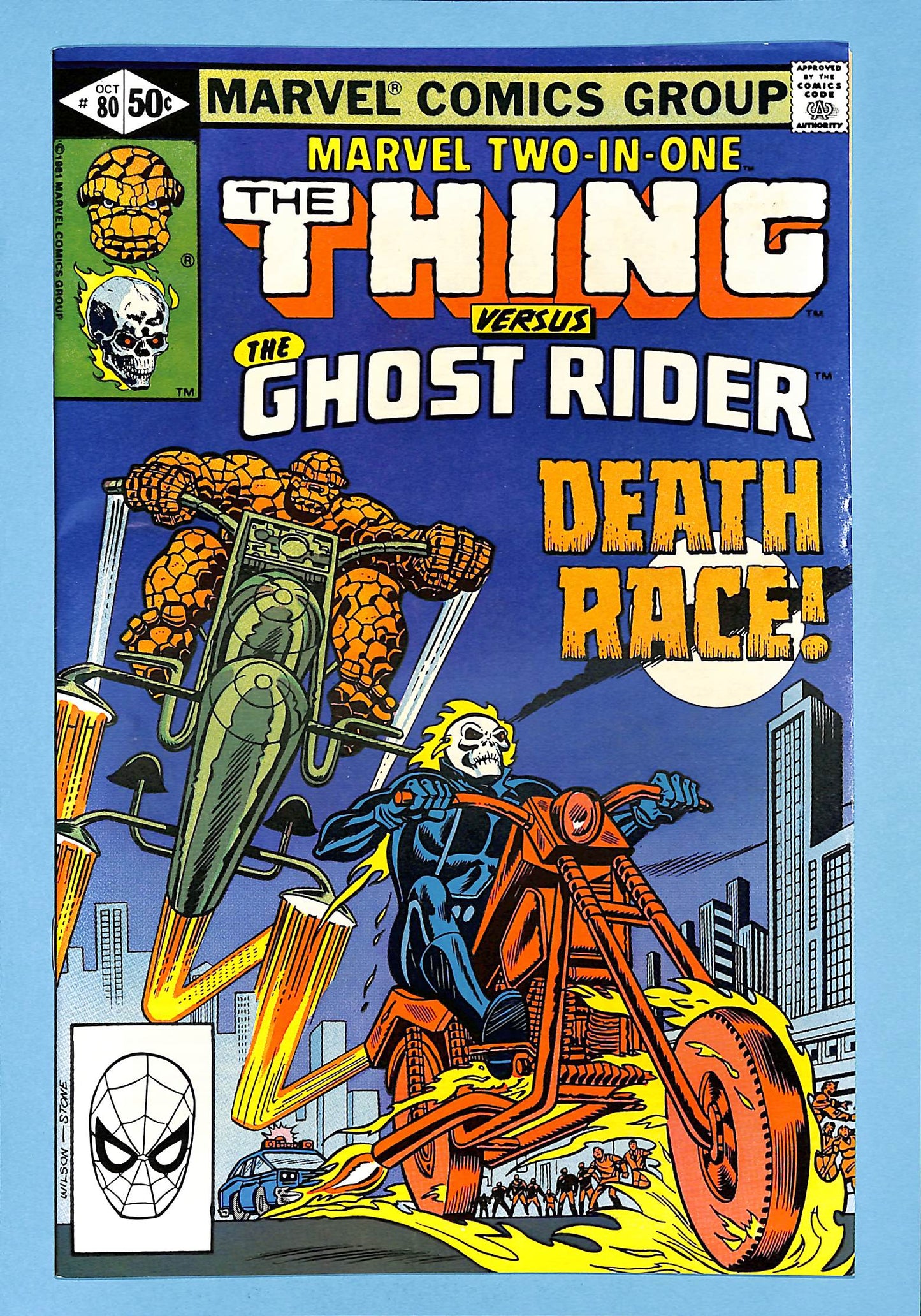 Marvel Two-In-One #80 The Thing and Ghost  Rider (5)