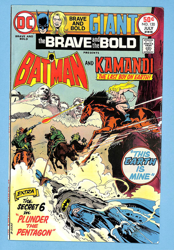 Brave and the Bold #120 Batman and Kamandi