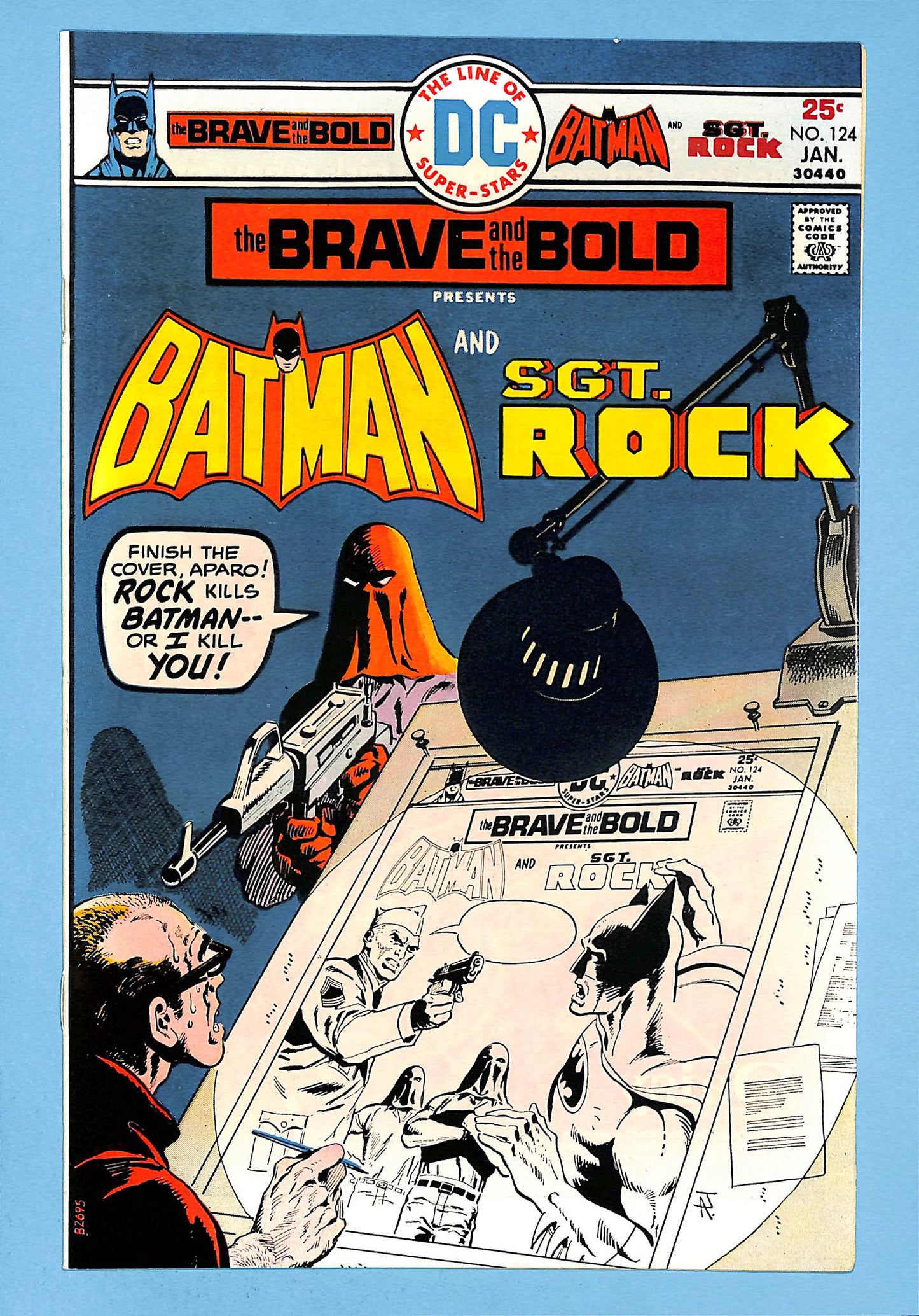 Brave and the Bold #124 Batman and Sgt. Rock
