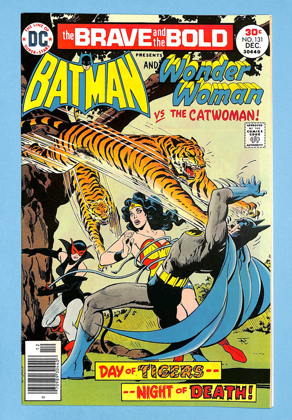 Brave and the Bold #131 Batman, Wonder Woman, Cat Woman