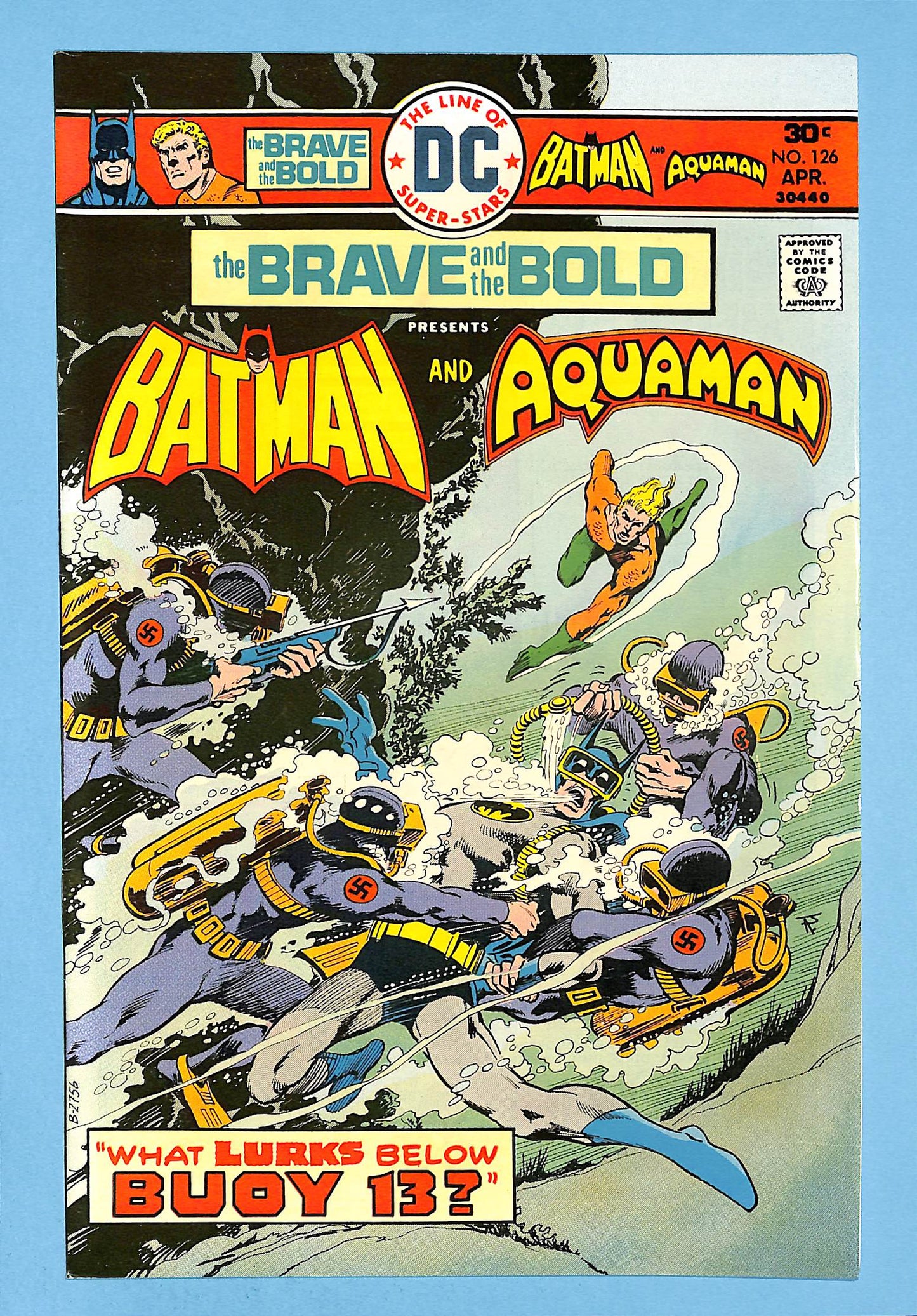 Brave and the Bold #126 Batman, Aquaman