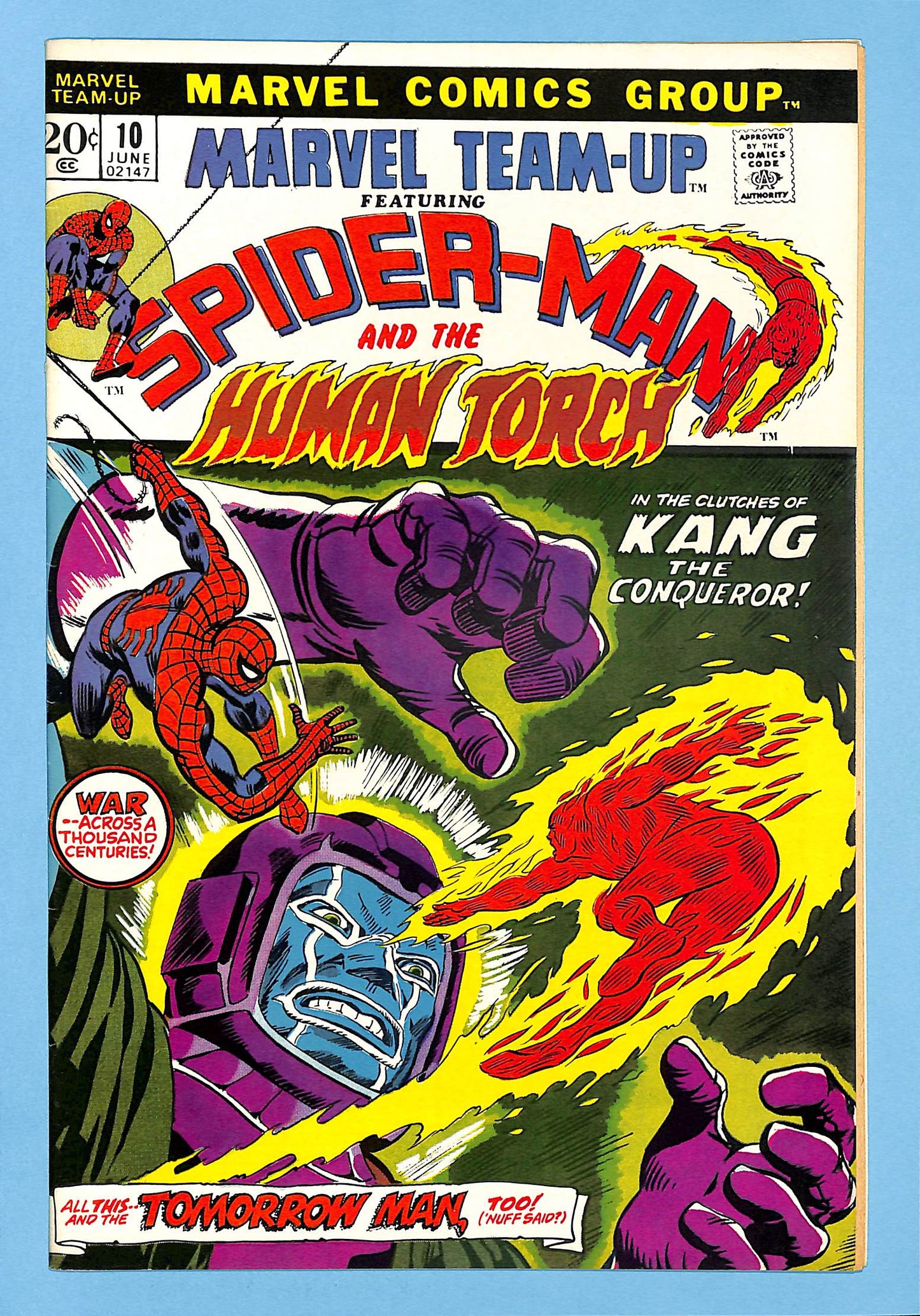 Marvel Team-Up #10 Spider-Man and Human Torch