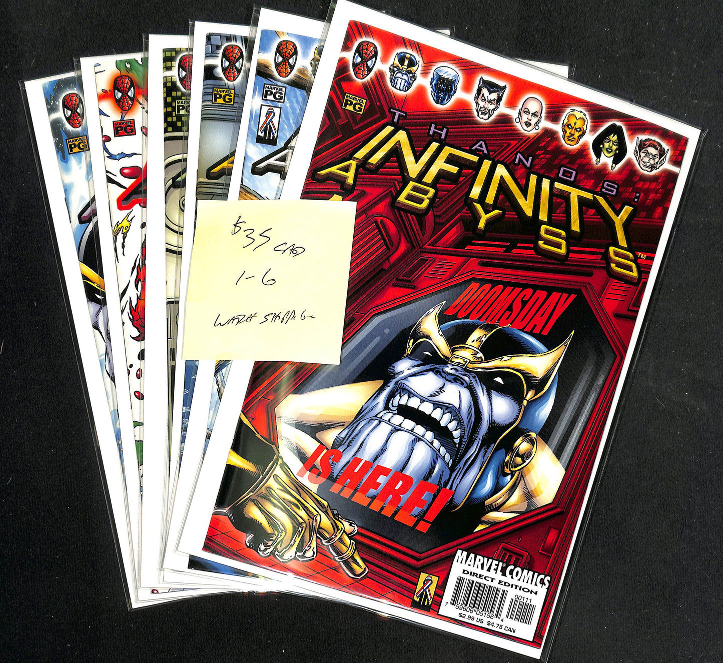 Thanos Infinity Abyss #1-6 Complete Run