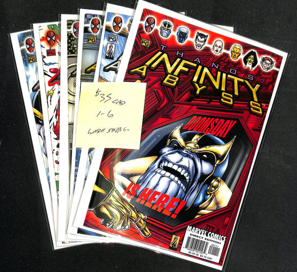 Thanos Infinity Abyss #1-6 Complete Run