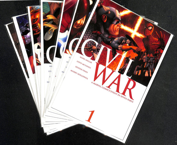 Civil War #1-7 Complete Run