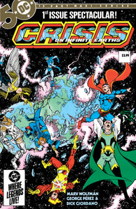 Crisis On Infinite Earths #1  Facsimile Edition Cvr B George Perez Foil Var (Of 12)