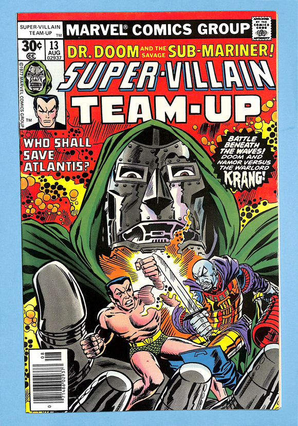 Super-Villain Team-Up #13 Doctor Doom and Sub-Mariner