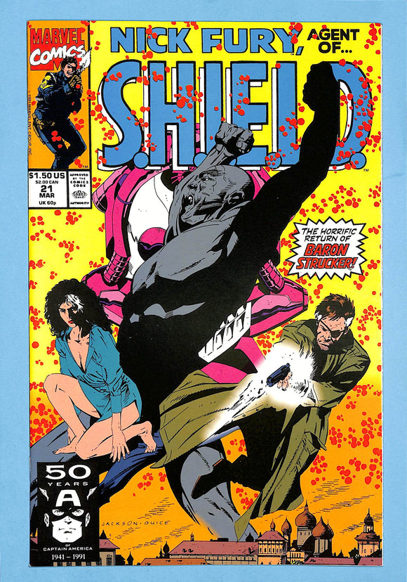 Nick Fury Agent of Shield #21