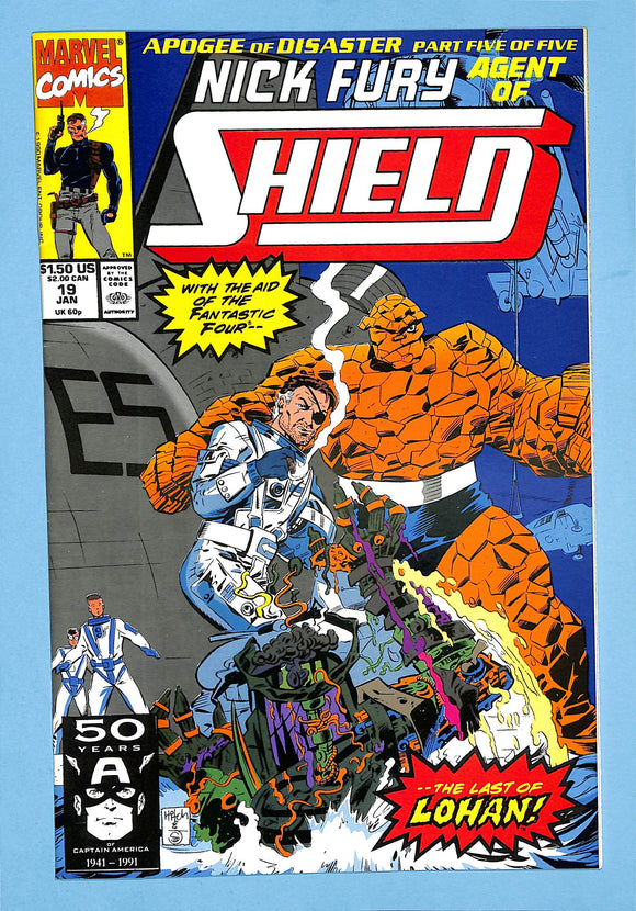 Nick Fury Agent of Shield #19