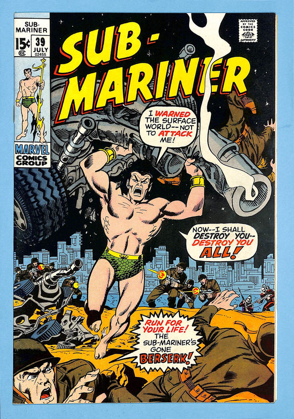 Sub-Mariner #39