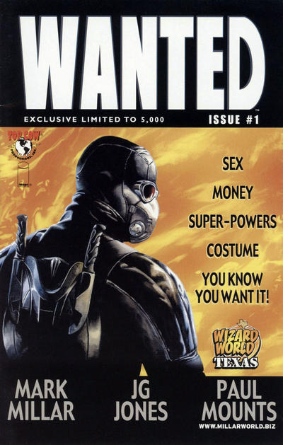 Wanted 2003 #1 Wizard World Texas Edition - back issue - $10.00