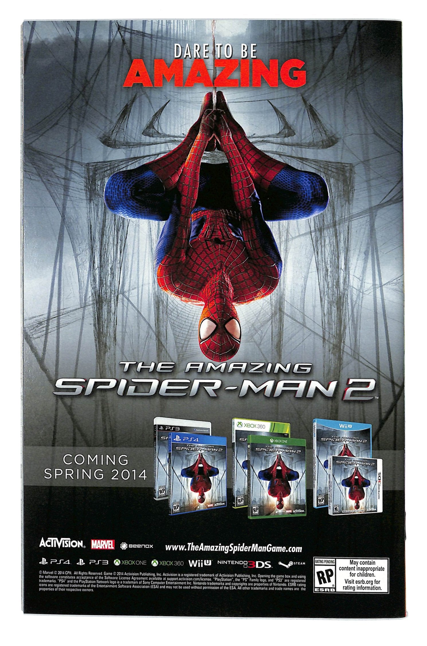The Amazing Spider-Man 2014 #1 - back issue - $15.00