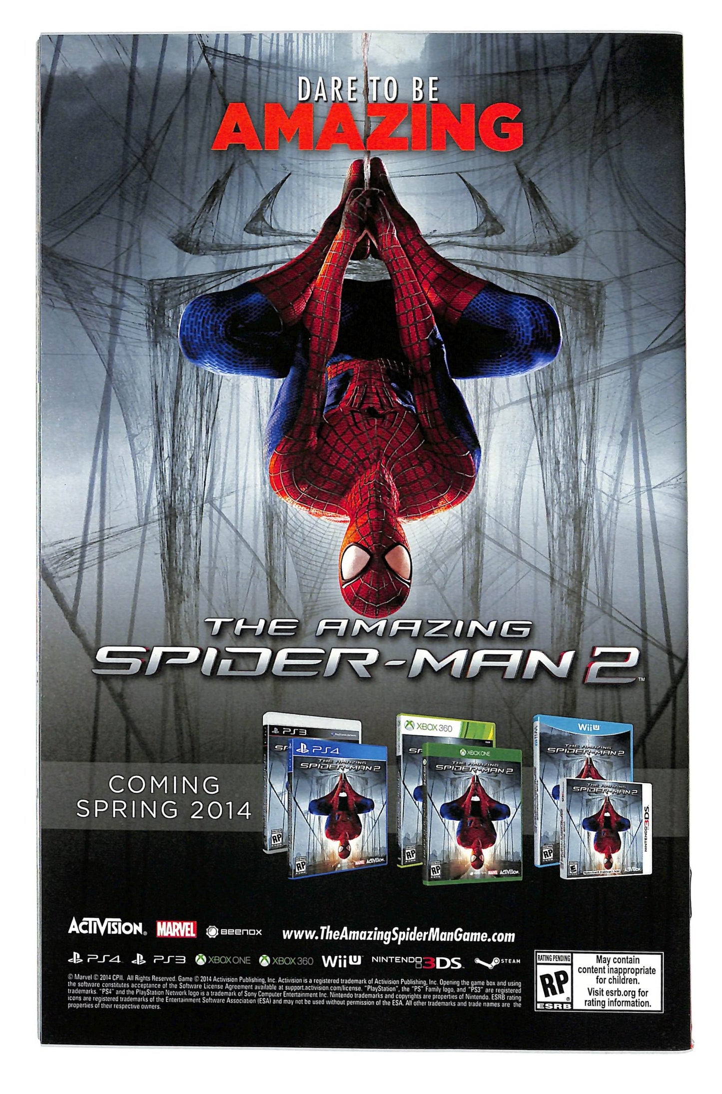 The Amazing Spider-Man 2014 #1 - back issue - $15.00