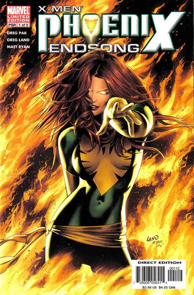 X-Men: Phoenix - Endsong 2005 #1 Second Printing/Limited Edition - back issue - $20.00