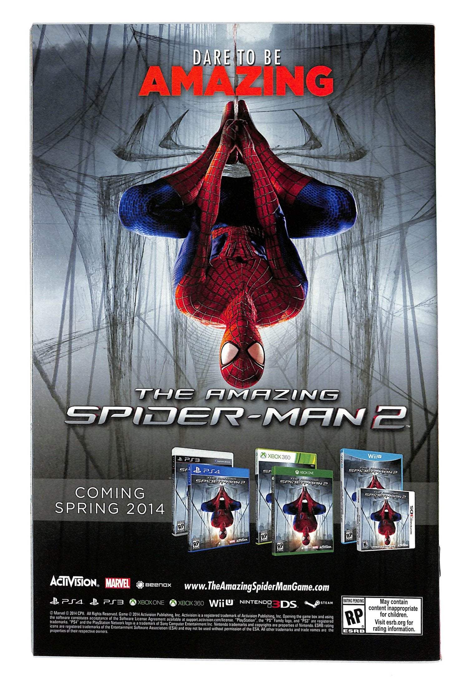 The Amazing Spider-Man 2014 #1 - back issue - $15.00