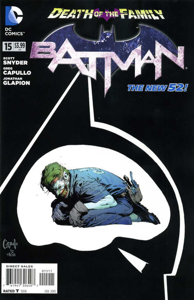Batman 2011 #15 Direct Sales - back issue