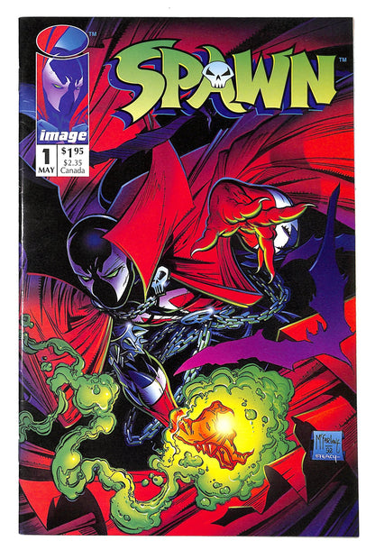 Spawn 1992 #1 Direct ed. - back issue - $45.00