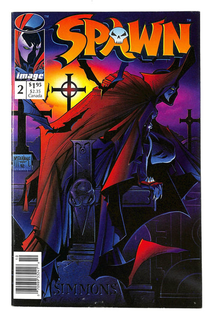 Spawn 1992 #2 Newsstand ed. - back issue - $25.00