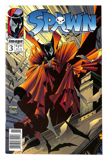 Spawn 1992 #3 Newsstand ed. - back issue - $15.00