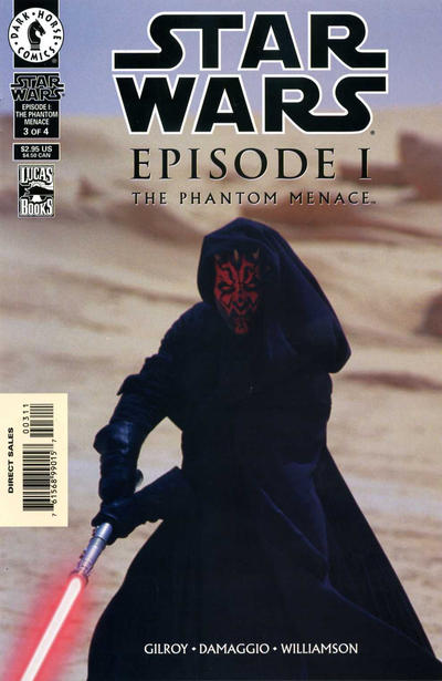 Star Wars: Episode I The Phantom Menace 1999 #3 Photo Cover - back issue - $35.00