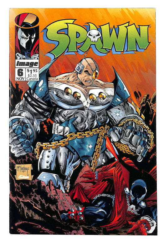 Spawn 1992 #6 Direct ed. - back issue - $10.00