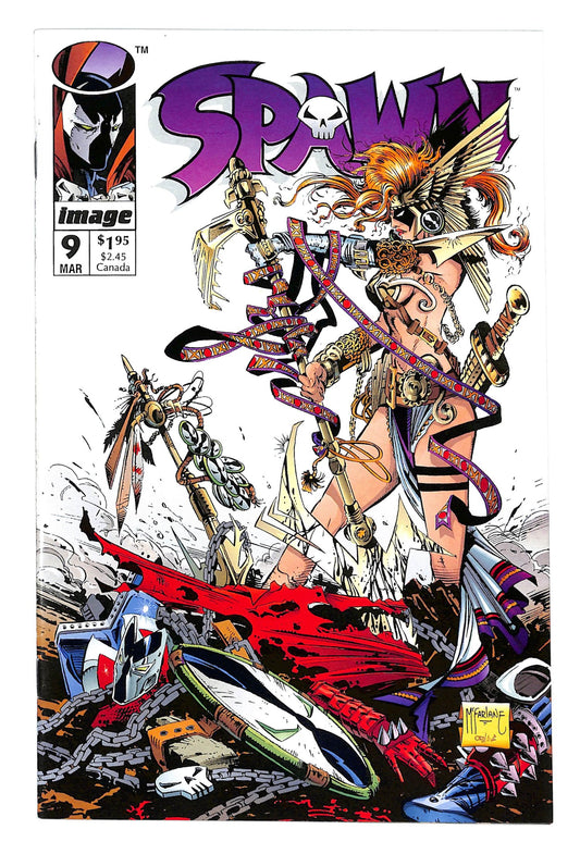 Spawn 1992 #9 Direct ed. - back issue - $10.00