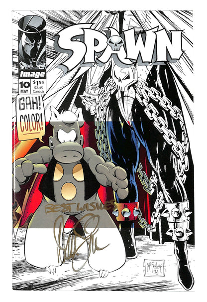 Spawn 1992 #10 Direct ed. Signed by Dave Sim - back issue - $25.00