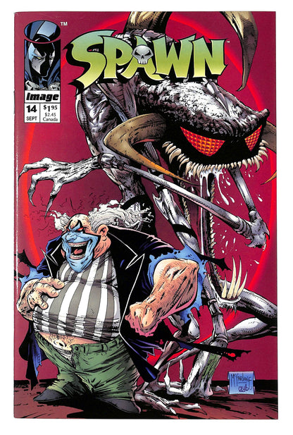 Spawn 1992 #14 Direct ed. - back issue - $10.00