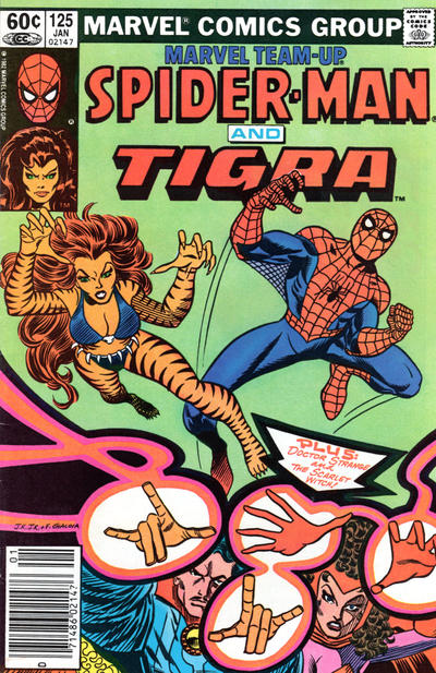 Marvel Team-Up 1972 #125 Newsstand ed. - back issue - $10.00