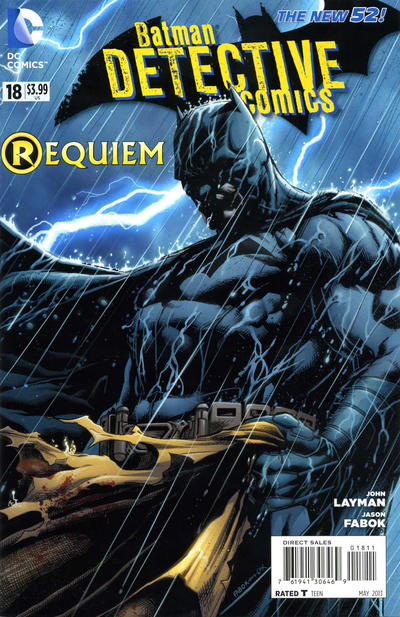 Detective Comics 2011 #18 - back issue - $10.00
