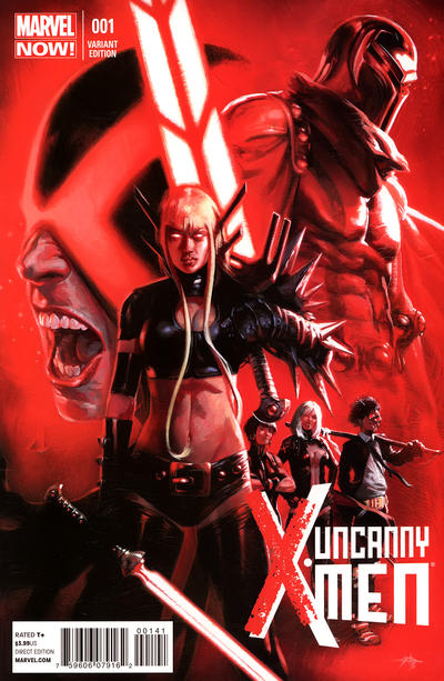 Uncanny X-Men 2013 #1 Variant by Gabriele Dell'Otto - back issue - $50.00