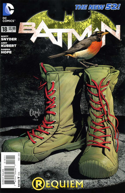 Batman 2011 #18 Direct Sales - back issue - $10.00