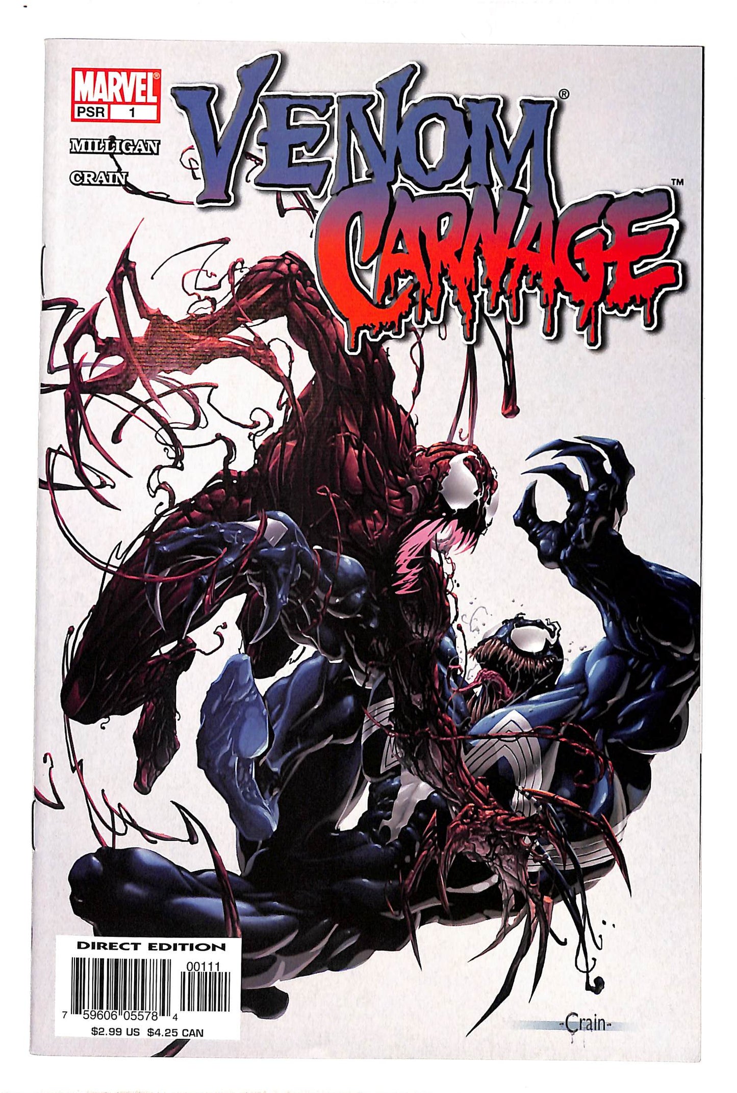 Venom vs. Carnage 2004 #1 - back issue - $20.00