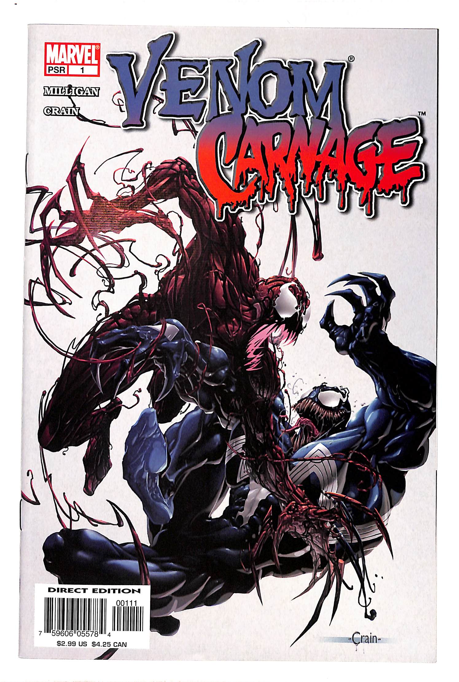 Venom vs. Carnage 2004 #1 - back issue - $20.00