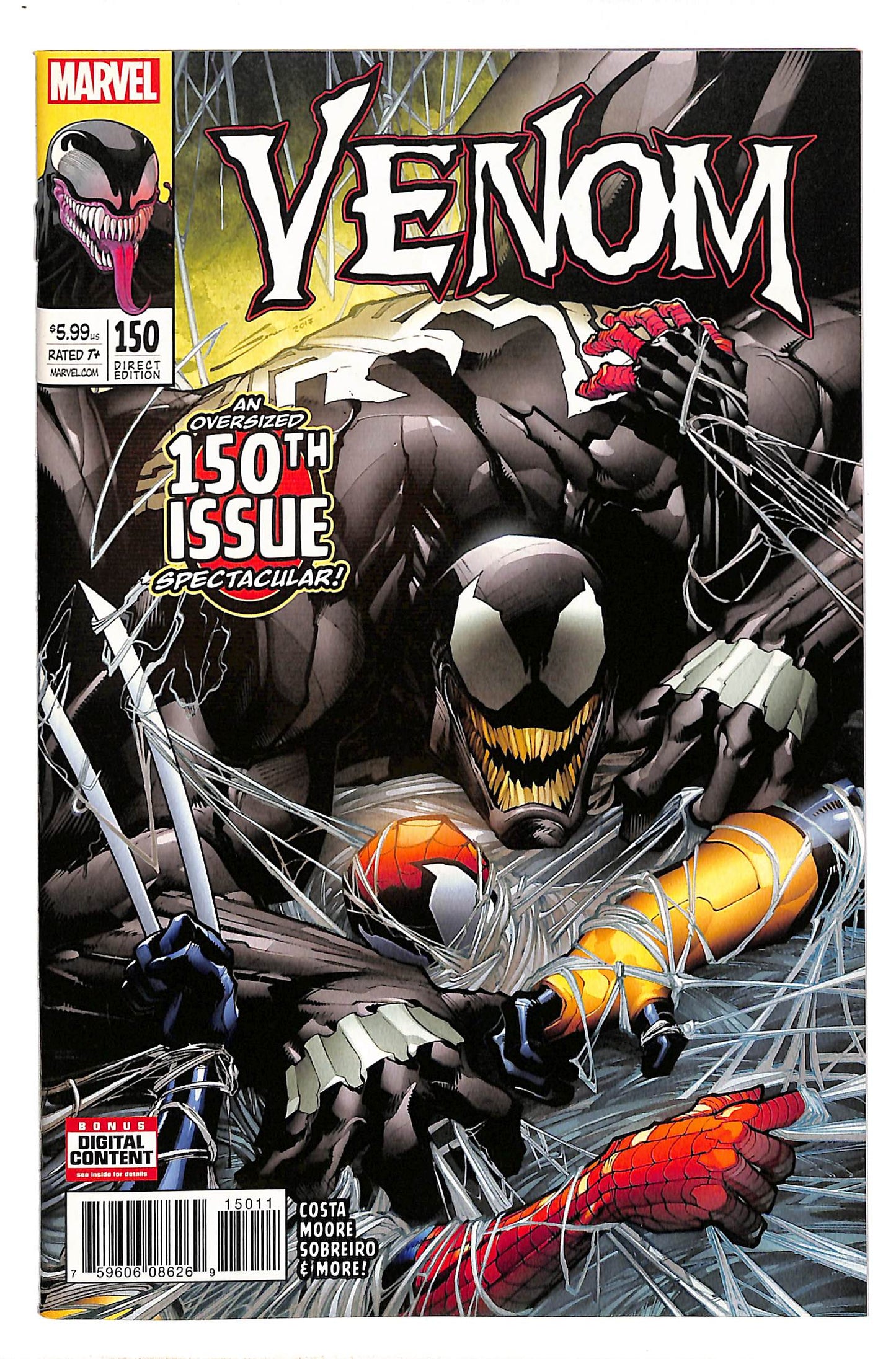 Venom 2017 #150 Gerardo Sandoval - back issue - $10.00