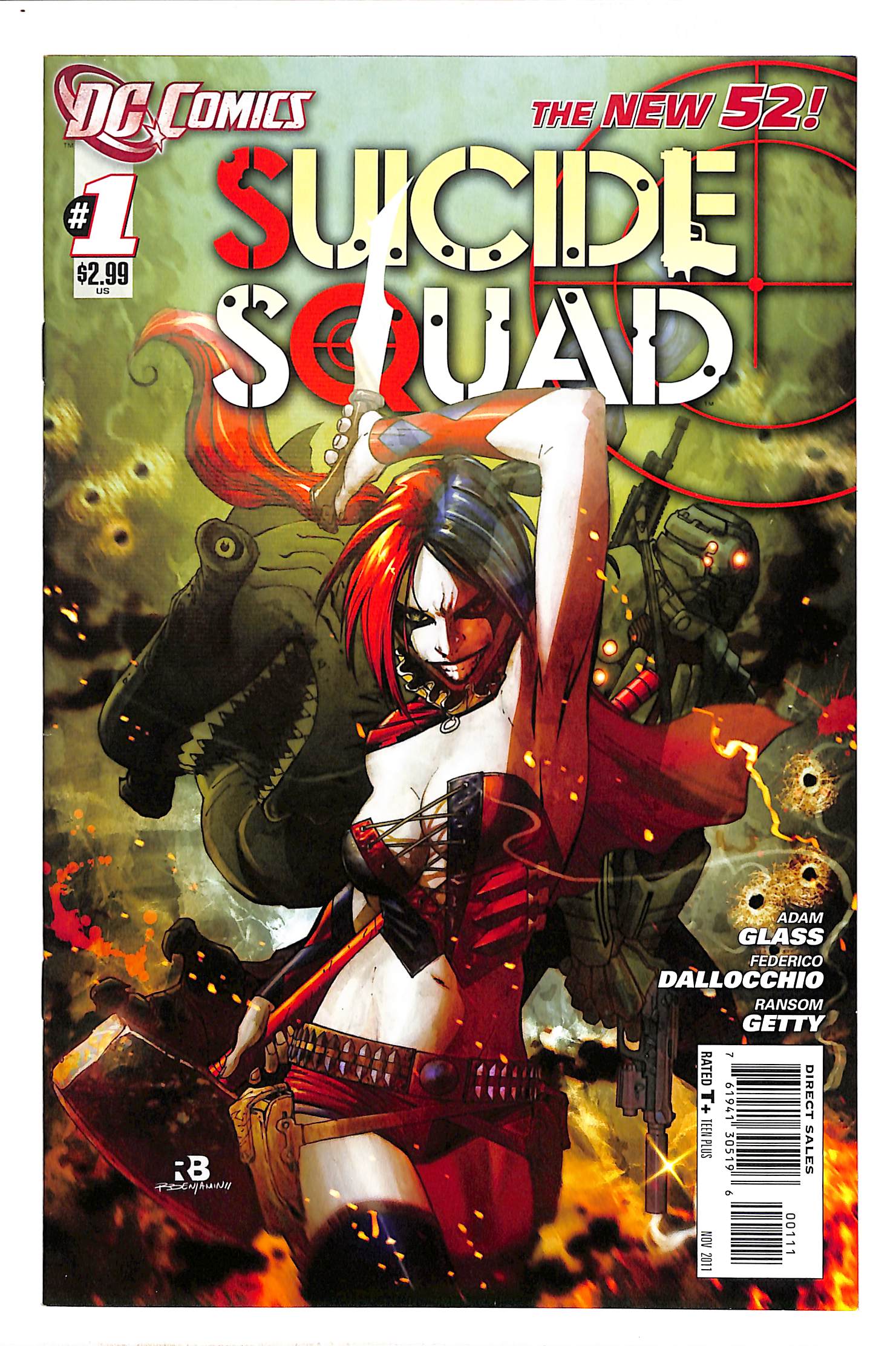 Suicide Squad 2011 #1 - back issue - $20.00