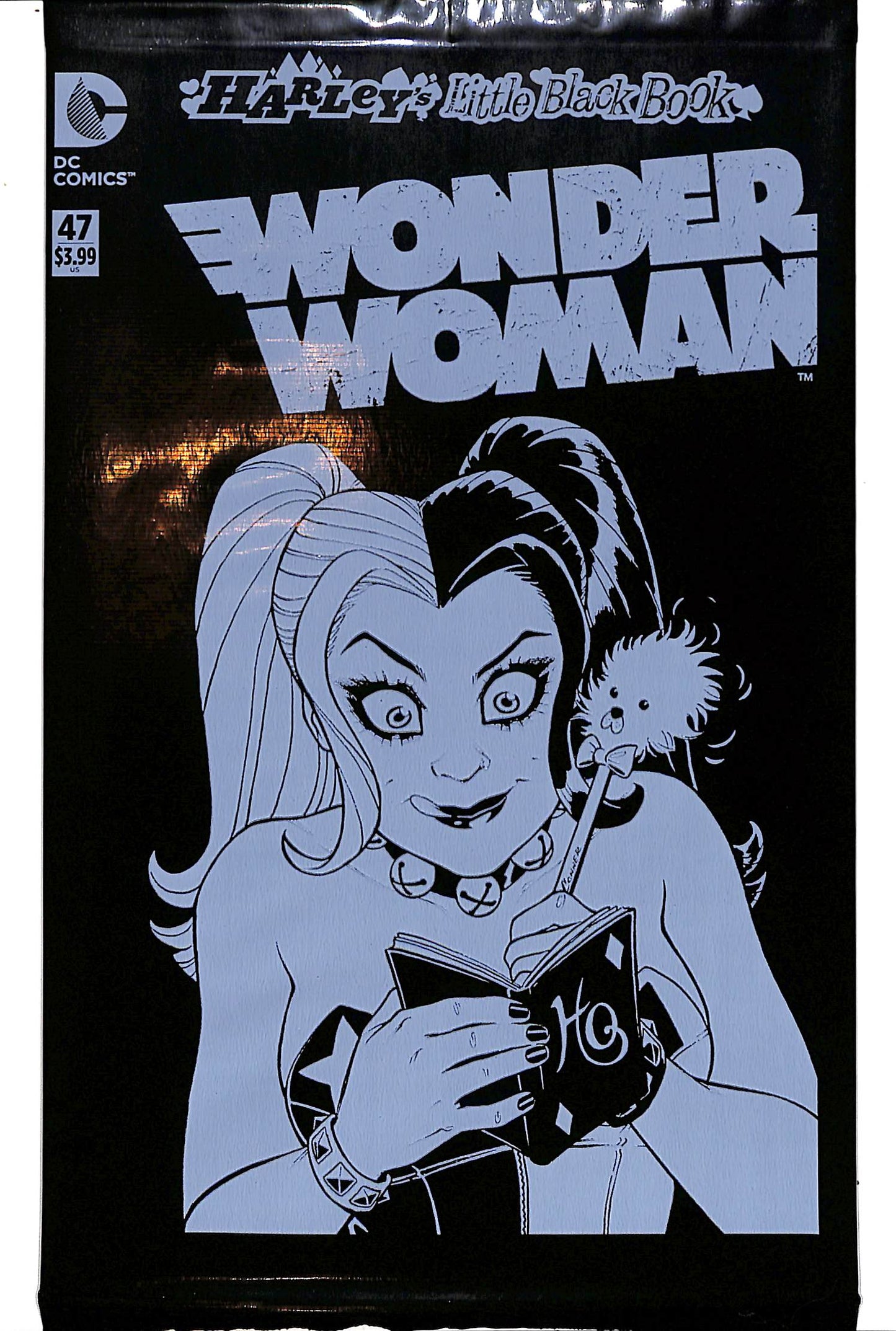 Wonder Woman 2011 #47 Harley Quinn Little Black Book Amanda Conner Color Cover - back issue - $15.00