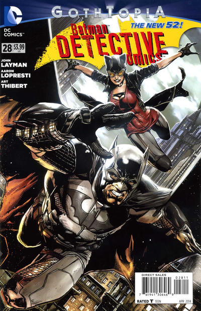 Detective Comics 2011 #28 Direct Sales - back issue - $10.00