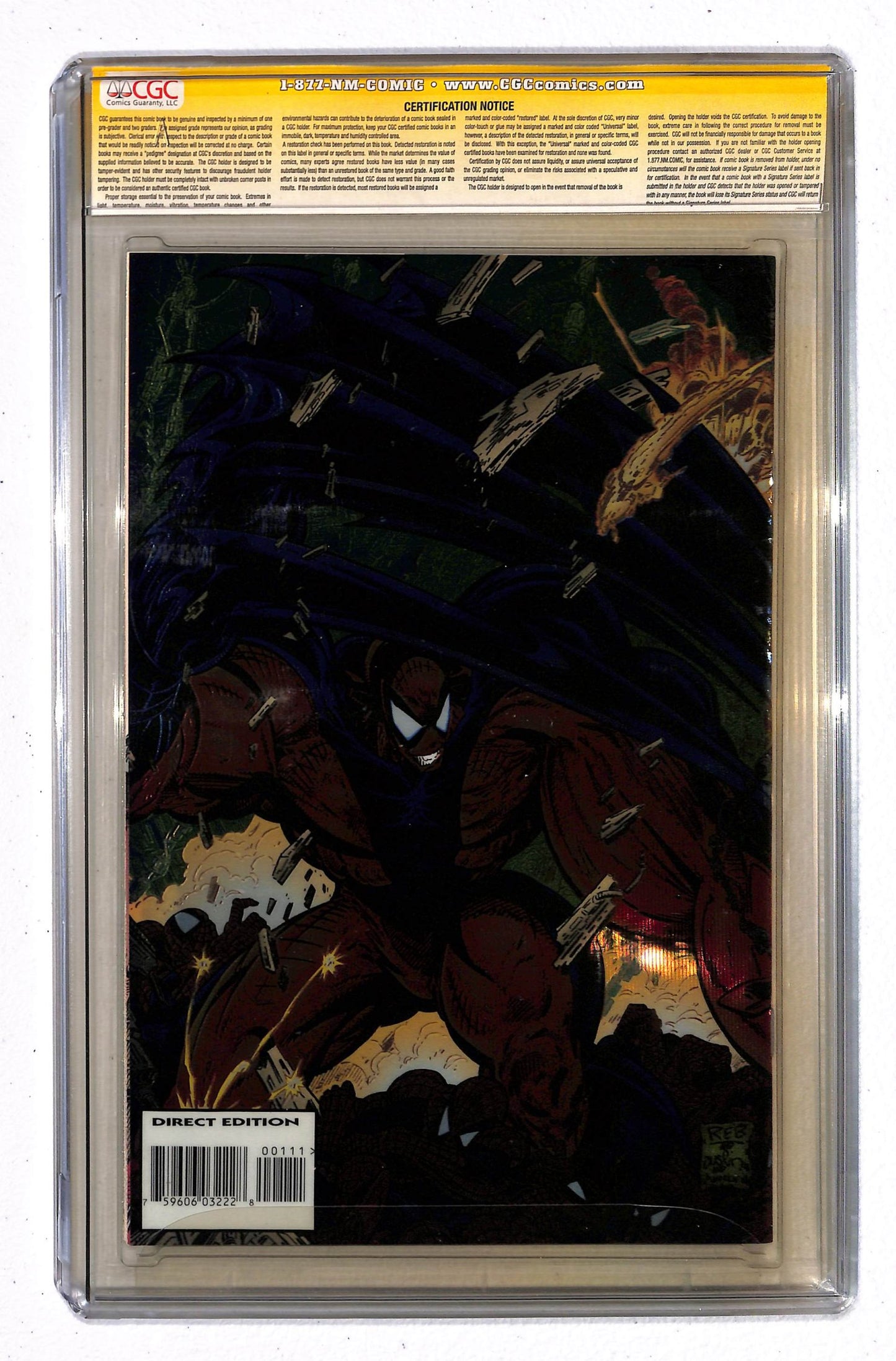 Spider-Man Maximum Clonage: Omega 1995 #1 Signed by Mark Bagley - back issue - $150.00