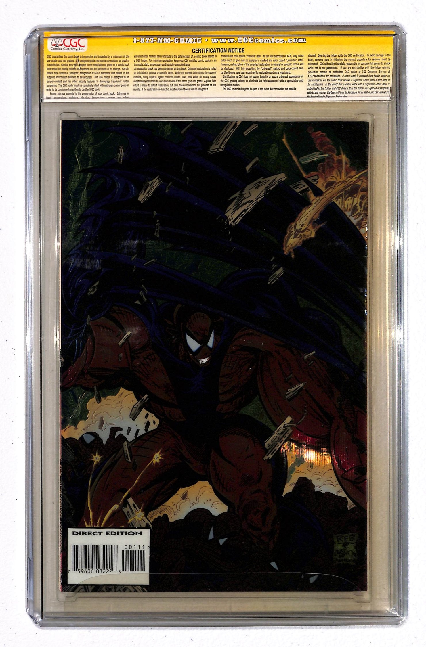 Spider-Man Maximum Clonage: Omega 1995 #1 Signed by Mark Bagley - back issue - $150.00