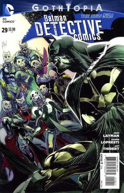 Detective Comics 2011 #29 Direct Sales - back issue - $10.00