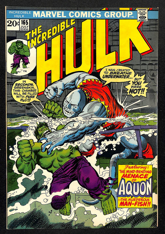 Incredible Hulk #165 8.5