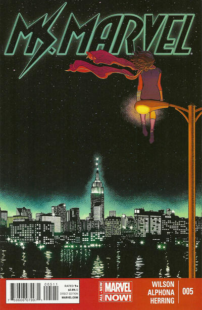 Ms. Marvel 2014 #5 - CGC 9.8 - $90.00