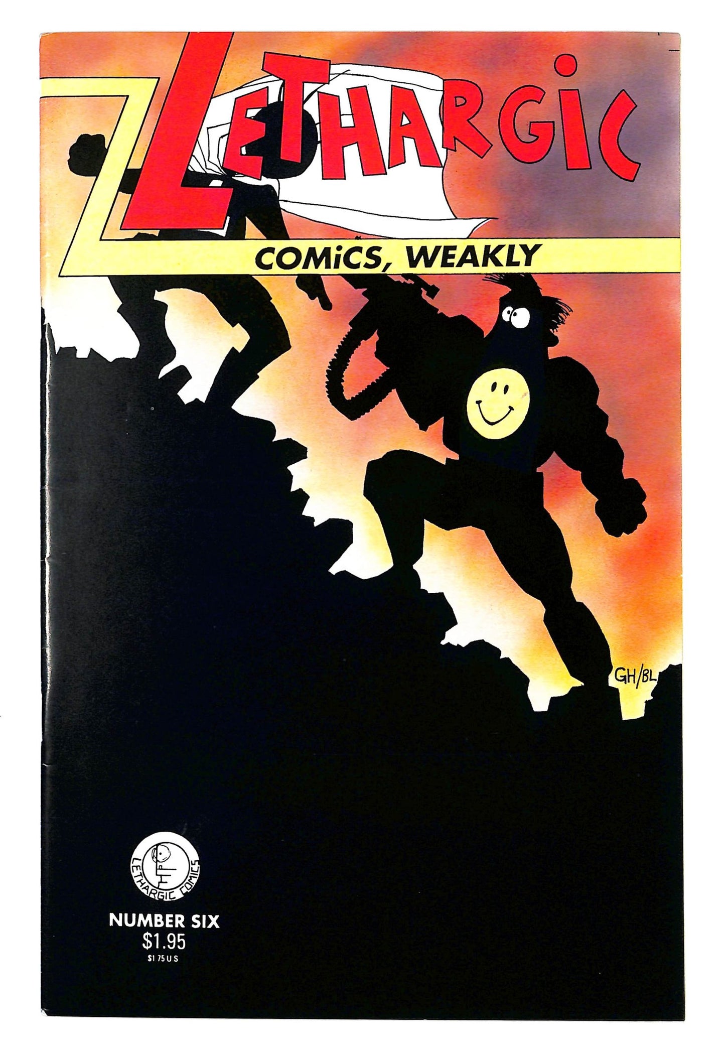 Lethargic Comics, Weakly 1991 #6 - back issue - $10.00